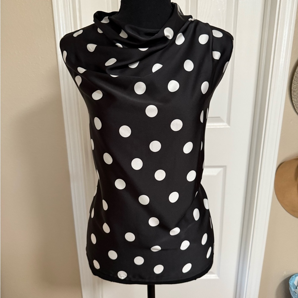 Worthington Black and White Top